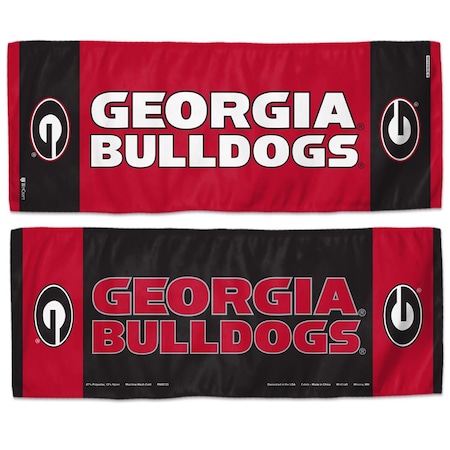 Wincraft Wincraft 9960623046 Georgia Bulldogs Cooling Towel - 12 x 30 in. 9960623046